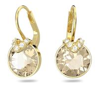 Orecchini a buco Swarovski Bella rotondo oro 5662093