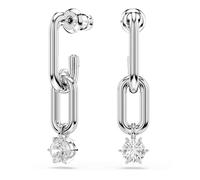 Swarovski Constella Orecchini forati, Bianco, Placcato rodio