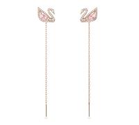 Swarovski Orecchini cigno in bronzo 2in1 Dazzling Swan 5469990