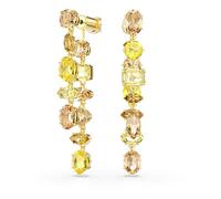 Swarovski Orecchini trafitti di gema, giallo, tono tono in oro
