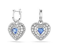 ORECCHINI PENDENTI HYPERBOLA CUORE BLU SWAROVSKI