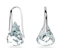 Swarovski Orecchini a Goccia Lunare, Blu, Rodio Placcato