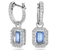 Swarovski Orecchini 'Una drop earrings' blu / argento / trasparente, Taglia One Size