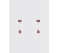 SWAROVSKI Orecchini pendenti Sublima in metallo placcato oro 18 kt OS Trasparente