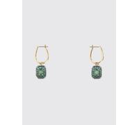 SWAROVSKI Orecchini pendenti Sublima in metallo placcato oro con cristalli OS Trasparente