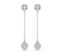 Swarovski - Orecchini pendenti Una Angelic - - Accessories - Donna - Grigio - ONE SIZE