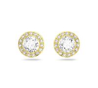 Swarovski Orecchini Stud Angelic, Bianco, Placcato Oro