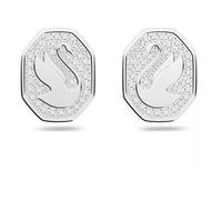 Swarovski - Orecchini Swan - - Accessories - Donna - Grigio - ONE SIZE