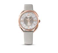 Swarovski - Orologio da donna in pelle beige, taglia unica, cinturino, Cinghia