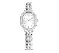 Swarovski Bracciale in metallo ottagono di ottagono dextera, in acciaio inossidabile lucido, argento
