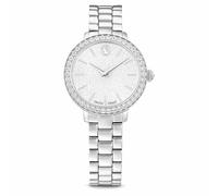 Swarovski Matrix 3 Bracciale in metallo a maglie, Acciaio inossidabile lucido, Argento