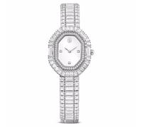 Swarovski Orologio Matrix Octagon 5724516 taglia baguette, bracciale in metallo, tono argento, acciaio inossidabile