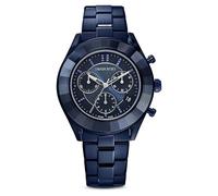 Swarovski Orologio Octea Lux Sport, Bracciale di metallo, PVD blu