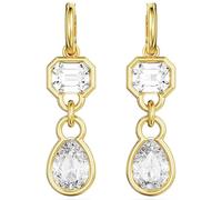 Swarovski Orecchini Dextera da donna Bianchi placcati color oro 5663265