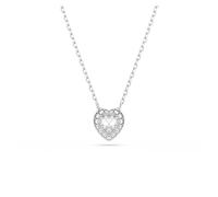 Swarovski Collana argento / trasparente, Taglia One Size