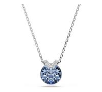 Swarovski Bella ciondolo, zaffiro leggero, rodio placcato
