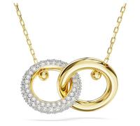 Swarovski Collana intramontabile placcata in oro con cristalli Dextera 5668820