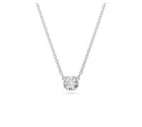 Swarovski Pendente Imber, Taglio Round, Bianco, Placcato rodio