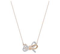 Swarovski Pendente Lifelong Bow, Bianco, Mix di Placcature