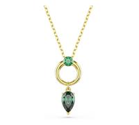 Swarovski Pendente Mesmera, Taglie miste, Verde, Bagno tono oro