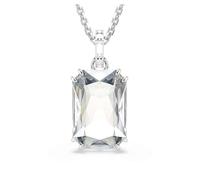 Swarovski Pendente Millenia, Taglio ottagonale, bianco, Placcatura rodio