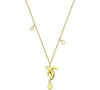 Swarovski Pendente No Regrets Banana, multicolore, placcatura oro