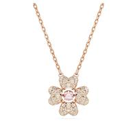Swarovski Bellissima collana oro rosa Quadrifoglio con cristalli Idyllia 5674211