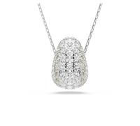 Swarovski Pendente Sublima, Taglio Round, Bianco, Placcato rodio