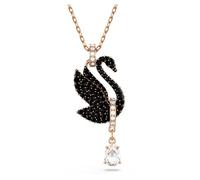 Swarovski Collana lussuosa placcata in oro rosa con cristalli Iconic Swan 5678045