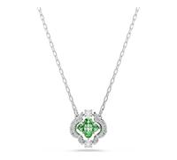 Swarovski Una Angelic Ciondolo, Tagli Misti, Verde, Placcato Rodio