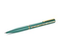 Swarovski Penna a sfera Crystal Shimmer Glide, verde, laccata verde, placcata tonalità oro