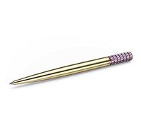 PENNA SFERA VIOLA PLACCATO COLOR ORO SWAROVSKI