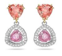 Swarovski Pink Crystal Bangle, Octagon Cut Pink Crystal in a Rose Gold Tone Plated Setting, from the Millenia Collection
