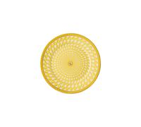 Swarovski Rosenthal - Piatto Piano Giallo 18cm Signum Jonquil Swarovski - Piatto