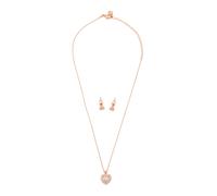 Swarovski Set di gioielli oro rosé / rosa / argento / trasparente Donna Swarovski One Size