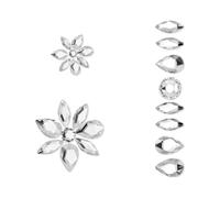 Swarovski - Set di Gioielli per il Corpo con Cristalli - - Accessories - Donna - Bianco - ONE SIZE