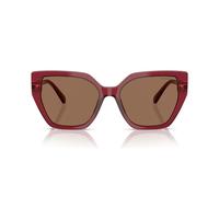 Swarovski Sk6016 Occhiali Da Sole Donna Rosso Farfalla Marrone 56mm