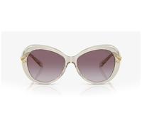 Swarovski Sk6026 Occhiali Da Sole Donna Marrone Farfalla Viola 56mm