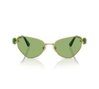 Swarovski Occhiali da Sole SK7003 4004/2 Oro Verde scuro Donna
