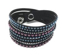 Swarovski - Bracciale Slake Deluxe - - Accessories - Donna - Nero - ONE SIZE