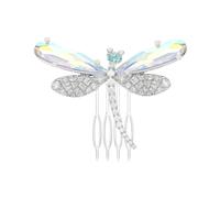 Swarovski - Spilla e Accessorio per Capelli a Forma di Libellula - - Accessories - Donna - Multicolore - ONE SIZE