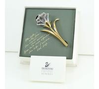 Swarovski spilla fiore donna collezione Crystall Memories vintage anni '90