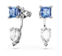 Swarovski - Square Crystal Drop Earrings - - Accessories - Donna - Grigio - ONE SIZE