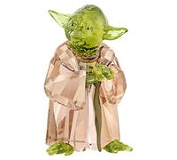 Swarovski Star Wars, Maestro Yoda, Oggetto Decorativo con Personaggio in CristalliSwarovski , Multicolore