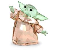 Swarovski Star Wars, Mandalorian, Il Bambino, Oggetto Decorativo con Personaggio in CristalliSwarovski , Multicolore