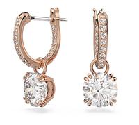 Swarovski Orecchini oro rosé / trasparente, Taglia One Size