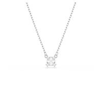 COLLANA PENDENTE STILLA TAGLIO SQUADRATO RODIO SWAROVSKI