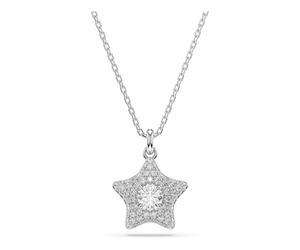 Swarovski Sublima Collezione, Round Cut, Stella, Bianco, Placcato rodio