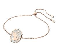 Swarovski Swan Collezione Braccialetto, Placcato oro rosa