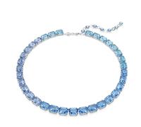 Swarovski - Unisex Millenia Tennis Collana Gradiente Blu 5694136 - - Accessories - unisex - Grigio - ONE SIZE
